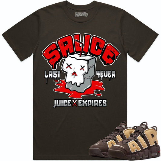 Baroque Brown Uptempo Shirt - Uptempo Sneaker Tees - Sauce