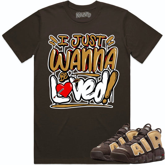 Baroque Brown Uptempo Shirt - Uptempo Sneaker Tees - Wheat Loved