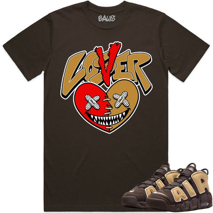 Baroque Brown Uptempo Shirt - Uptempo Sneaker Tees - Wheat Lover Loser