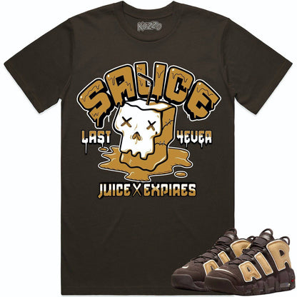 Baroque Brown Uptempo Shirt - Uptempo Sneaker Tees - Wheat Sauce