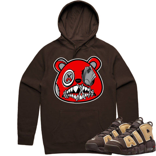 Baroque Brown Uptempos Hoodie - Uptempo Hoodies - Angry Money Talks