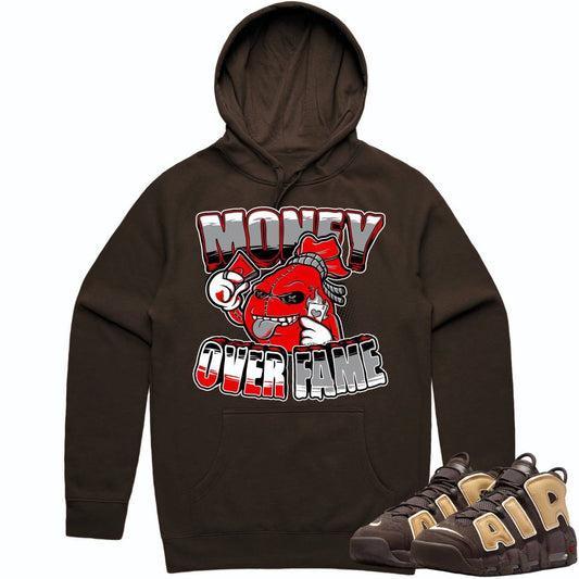 Baroque Brown Uptempos Hoodie - Uptempo Hoodies - Money over Fame