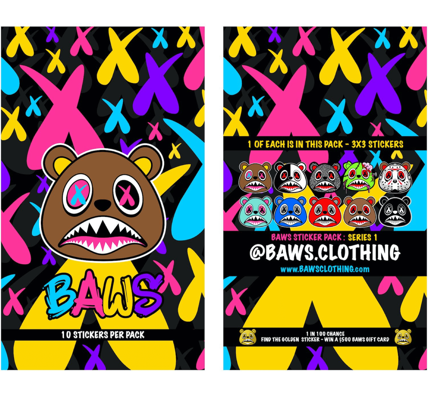 Baws Sticker Pack : Series 1