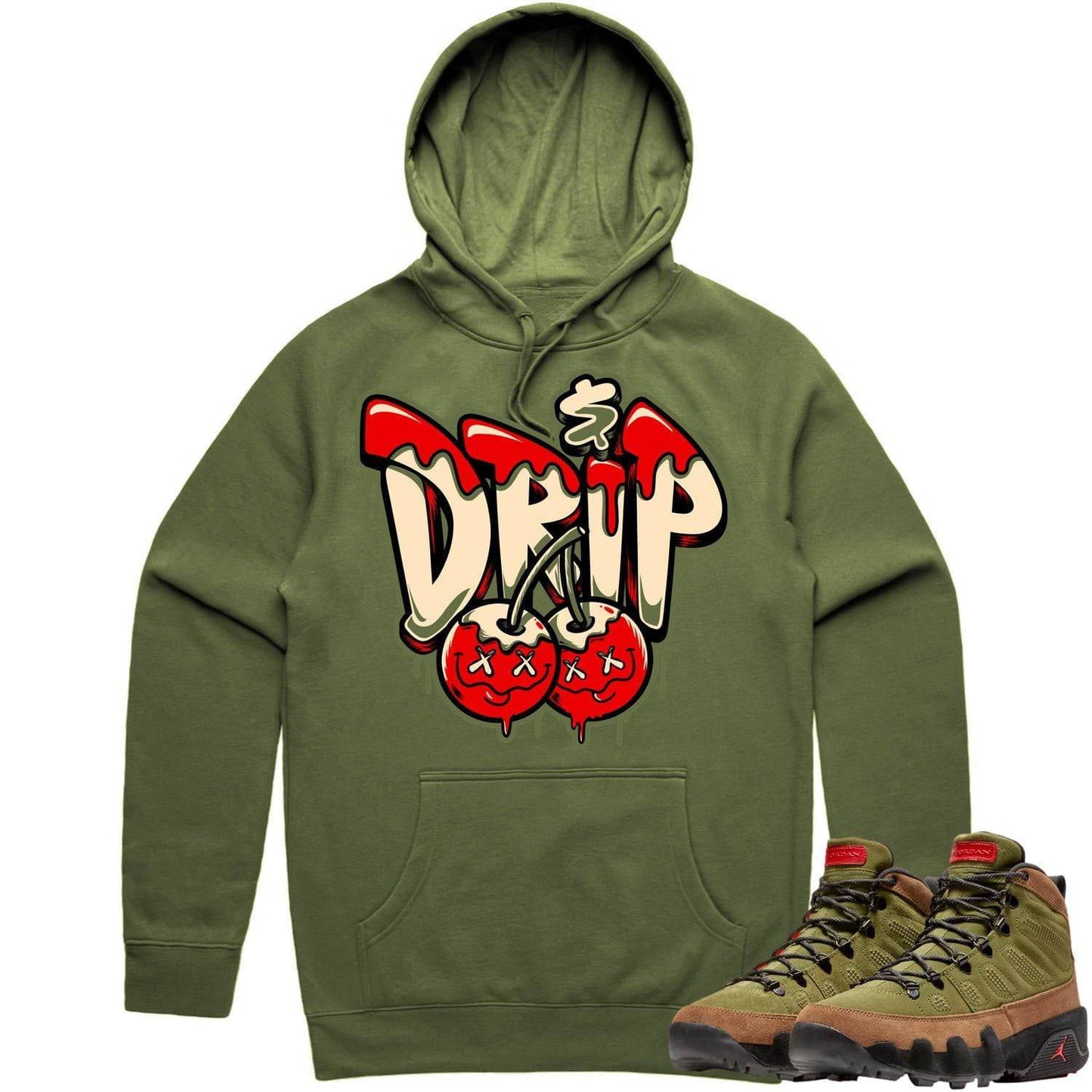 Beef Broccoli 9s Hoodie - Jordan 9 Beef Broccoli Shirts - Money Drip