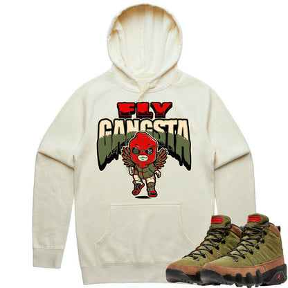 Beef Broccoli 9s Hoodie - Jordan 9 Beef Shirts - Olive Fly Gangsta