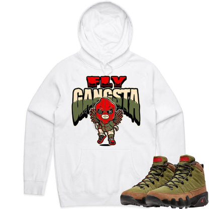 Beef Broccoli 9s Hoodie - Jordan 9 Beef Shirts - Olive Fly Gangsta