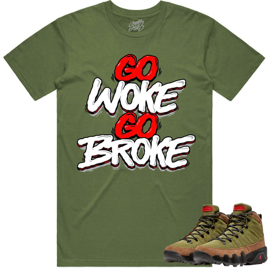 Beef Broccoli 9s Shirt - Jordan 9 Beef Broccoli Shirts - Go Woke