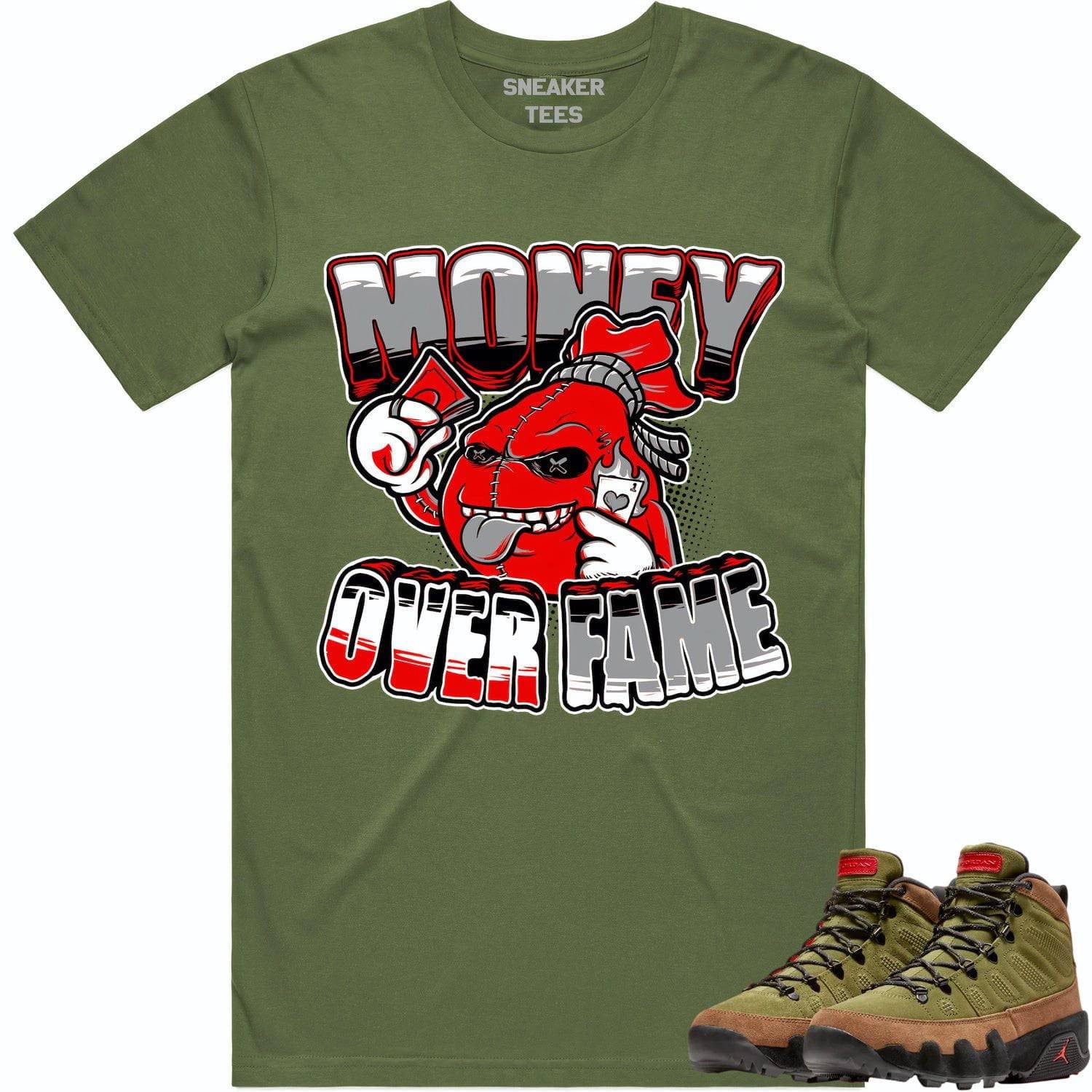 Beef Broccoli 9s Shirt - Jordan 9 Beef Broccoli Shirts - Money Fame