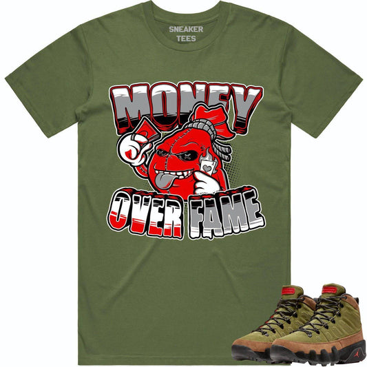 Beef Broccoli 9s Shirt - Jordan 9 Beef Broccoli Shirts - Money Fame