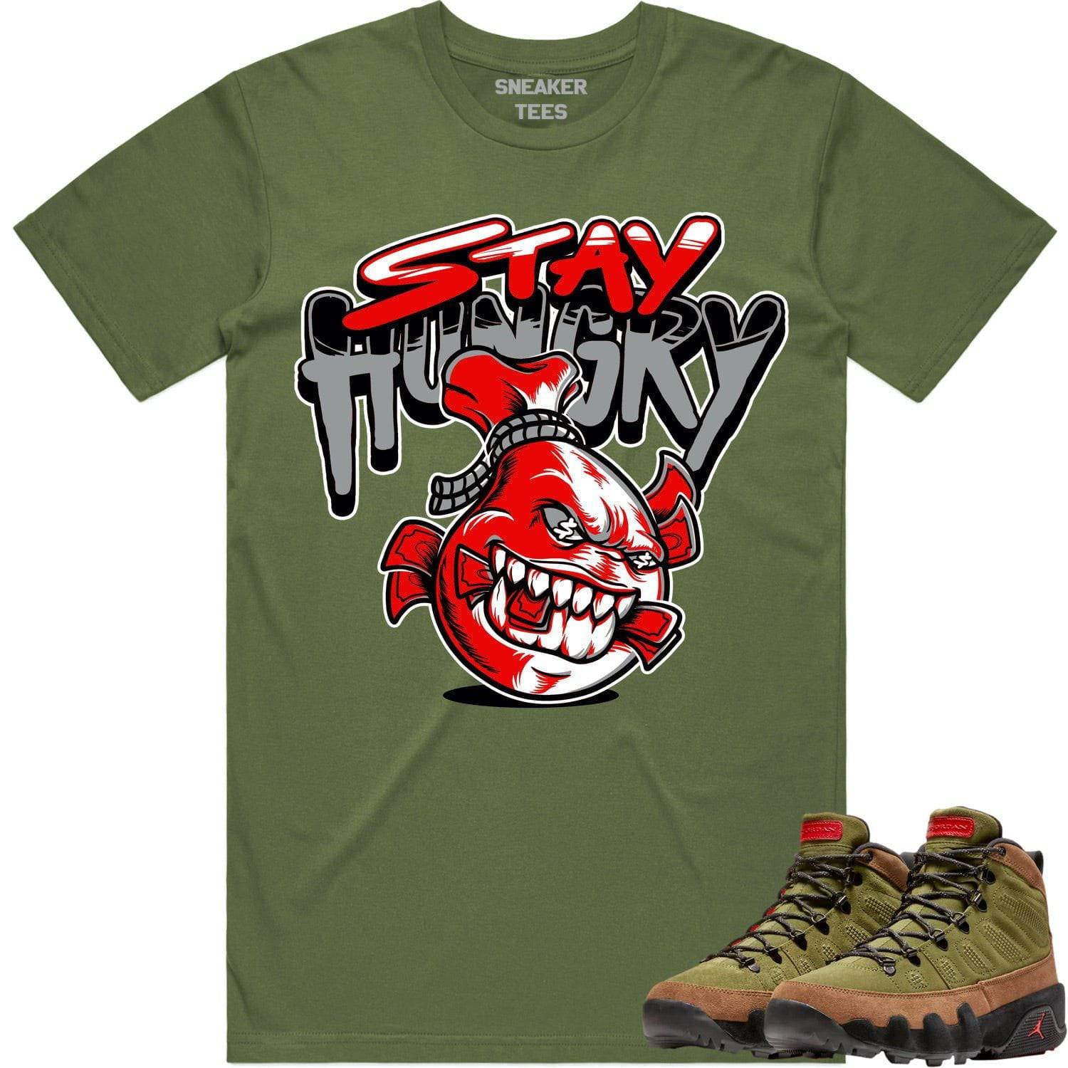 Beef Broccoli 9s Shirt - Jordan 9 Beef Broccoli Shirts - Stay Hungry