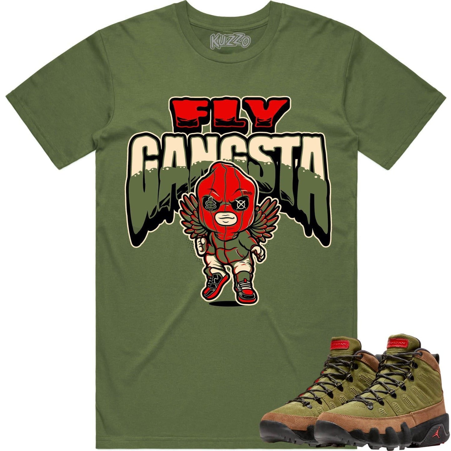 Beef Broccoli 9s Shirt - Jordan Retro 9 Beef Shirts - Fly Gangsta