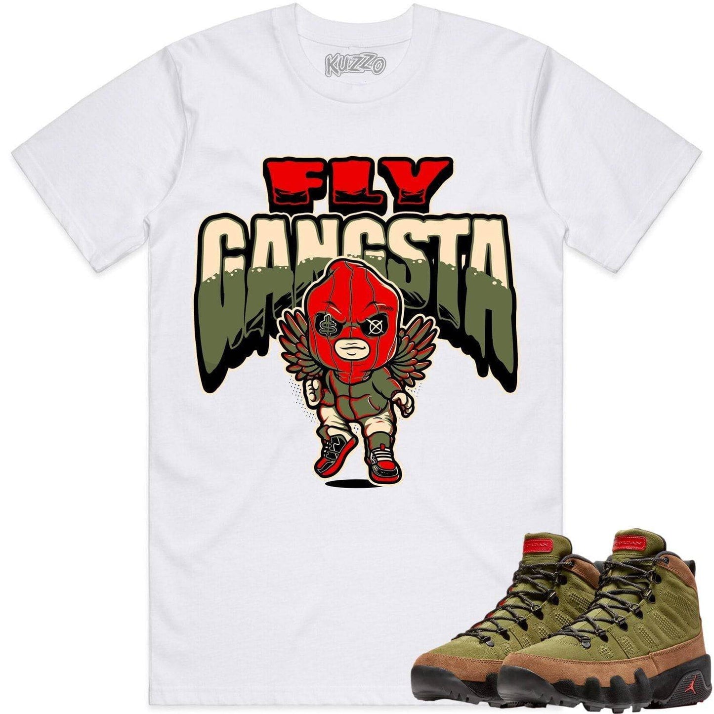 Beef Broccoli 9s Shirt - Jordan Retro 9 Beef Shirts - Fly Gangsta