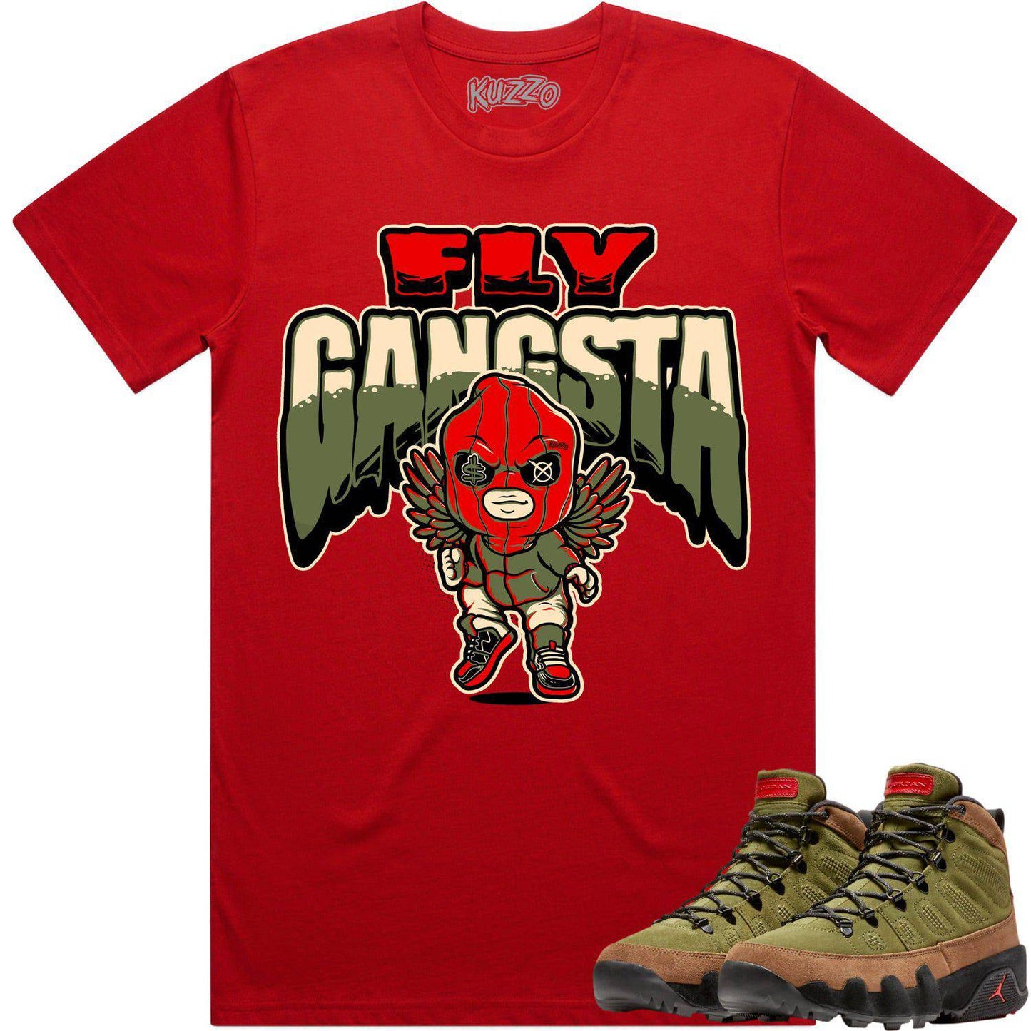 Beef Broccoli 9s Shirt - Jordan Retro 9 Beef Shirts - Fly Gangsta