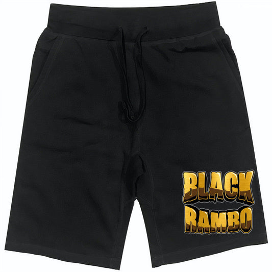 Black Rambo x Baws Collab - Shorts