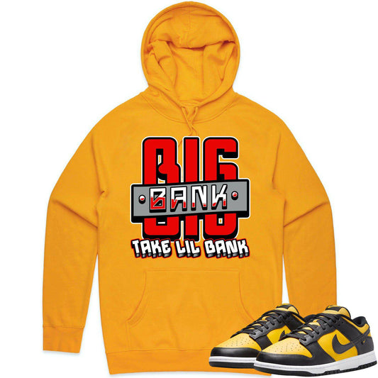 Black University Gold Dunks Hoodie - Dunks Hoodies - Red Big Bank