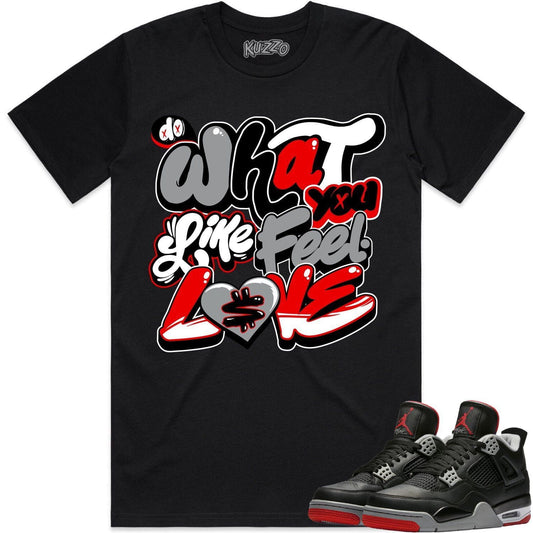 Bred 4s Shirt - Jordan 4 Bred Reimagined 4s Shirts - Do What You Love