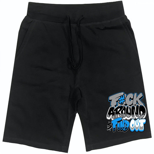 Bred 4s Shorts - Jordan Retro 4 Bred Reimagined Shorts - F#ck Around