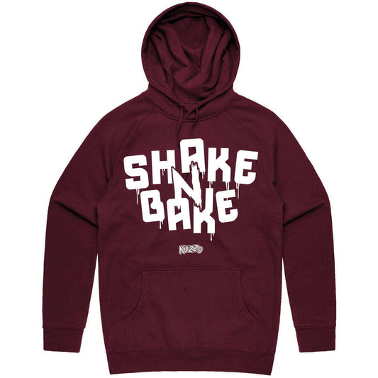 Burgundy 5s Hoodie - Jordan 5 Burgundy Hoodies - Shake N Bake