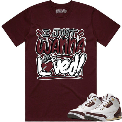 Burgundy 5s Shirt - Jordan Retro 5 Burgundy Shirts - Burgundy Loved