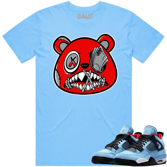 Cactus Jack 4s Shirt - Jordan 4 Travis Scott Shirt - Money Talks Baws