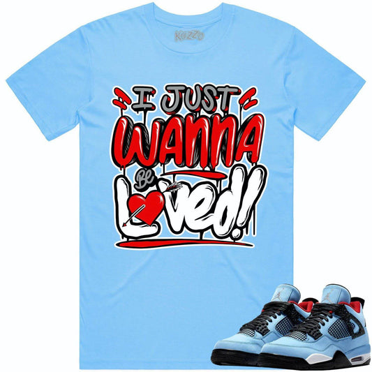 Cactus Jack 4s Shirt - Jordan 4 Travis Scott Shirt - Red Loved