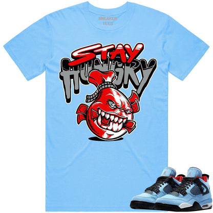 Cactus Jack 4s Shirt - Jordan 4 Travis Scott Shirt - Stay Hungry