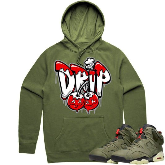 Cactus Jack 6s Hoodie - Jordan 6 Travis Scott Shirts - Money Drip