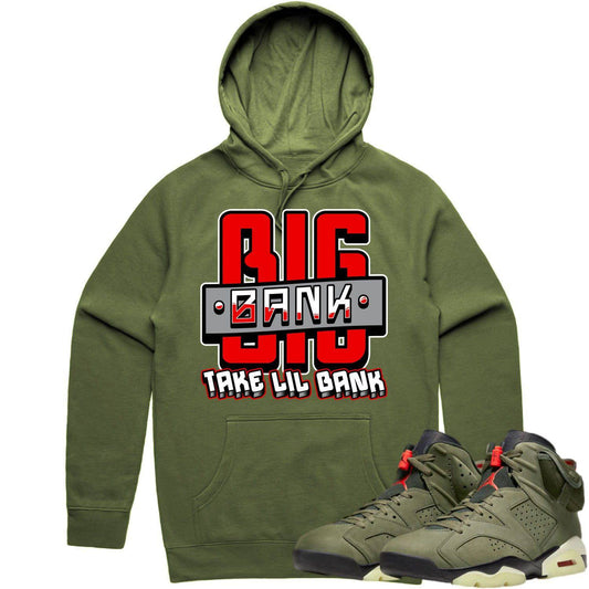 Cactus Jack 6s Hoodie - Jordan 6 Travis Scott Shirts - Red Big Bank