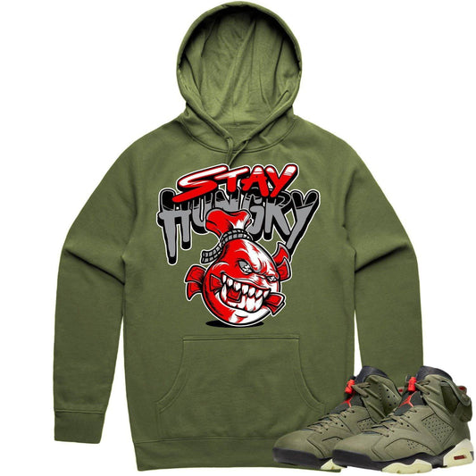 Cactus Jack 6s Hoodie - Jordan 6 Travis Scott Shirts - Stay Hungry