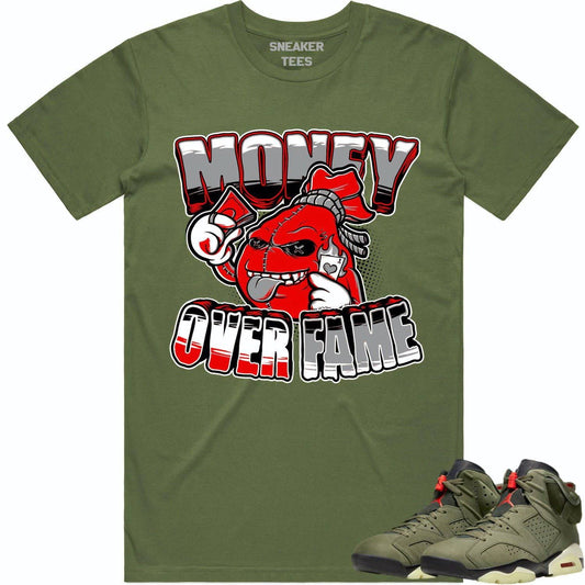 Cactus Jack 6s Shirt - Jordan 6 Travis Scott Shirts - Money Fame