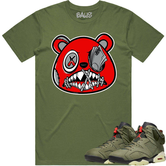 Cactus Jack 6s Shirt - Jordan 6 Travis Scott Shirts - Money Talks Baws