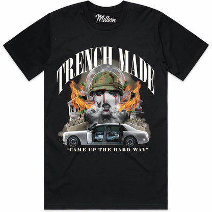 Celadon 1s Shirt - Craft Olive 4s Shirts - MVP Sky J - Trench Made