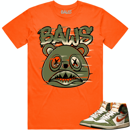 Celadon 1s Shirt - Jordan Retro 1 Celadon 1s Shirts - Glitch Baws