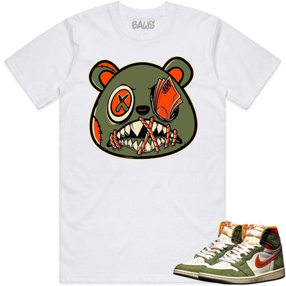 Celadon 1s Shirt - Jordan Retro 1 Celadon 1s Shirts - Money Talks Baws