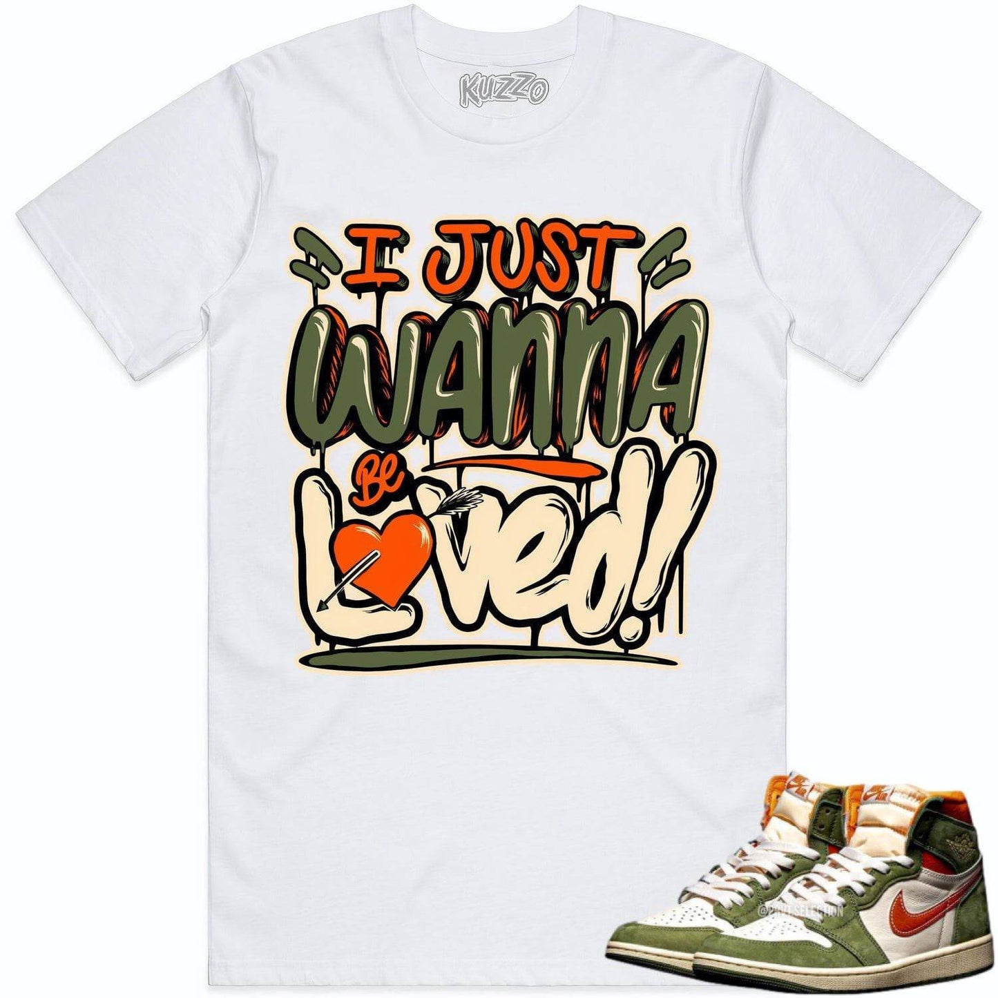 Celadon 1s Shirt - Jordan Retro 1 Celadon Shirts - Celadon Loved