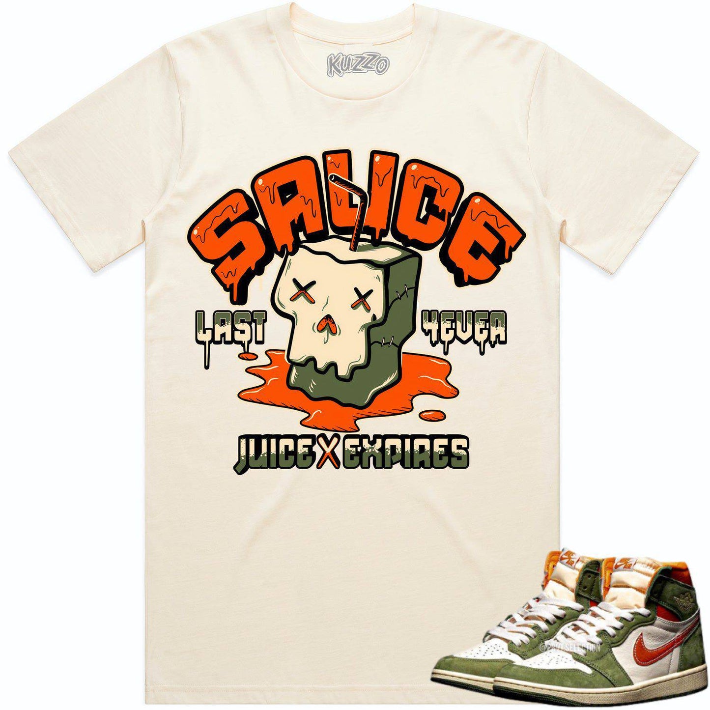 Celadon 1s Shirt - Jordan Retro 1 Celadon Shirts - Celadon Sauce