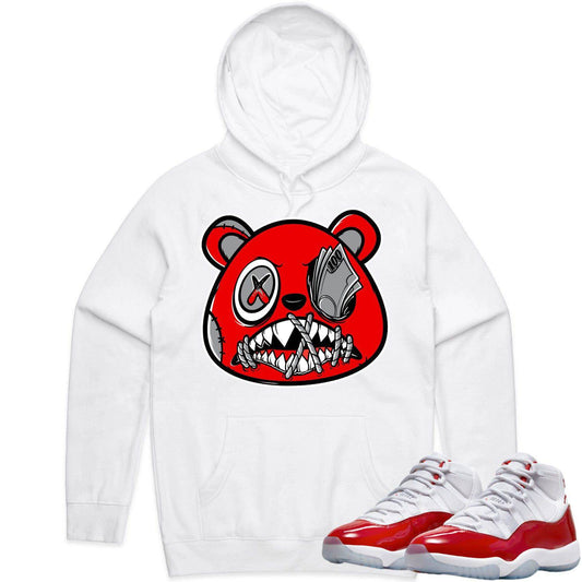 Cherry 11s Hoodie - Jordan Retro 11 Cherry Hoodie - Red Paid