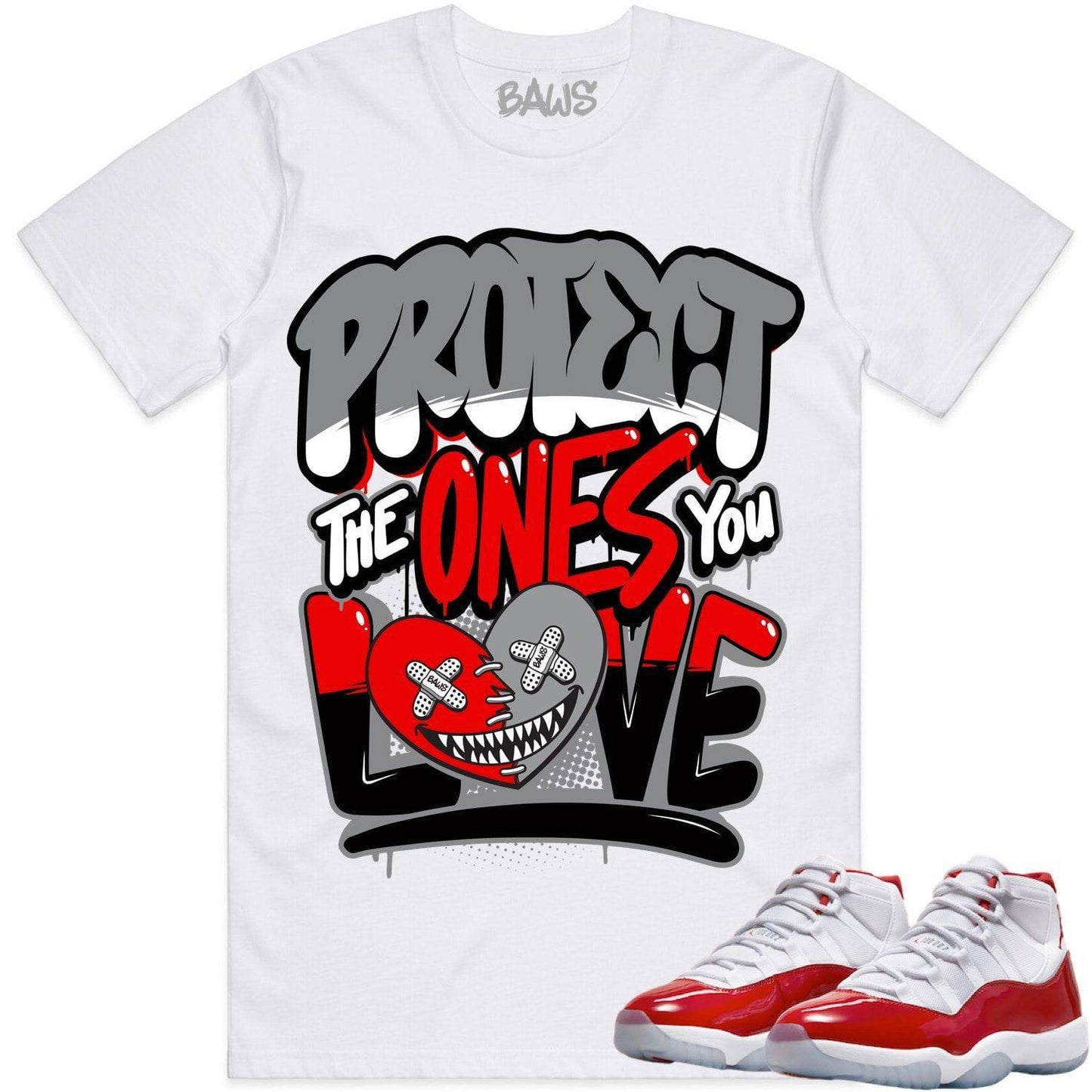 Cherry 11s Shirt - Jordan Retro 11 Cherry Shirts - PTOYL