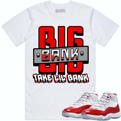 Cherry 11s Shirt - Jordan Retro 11 Cherry Shirts - Red Big Bank