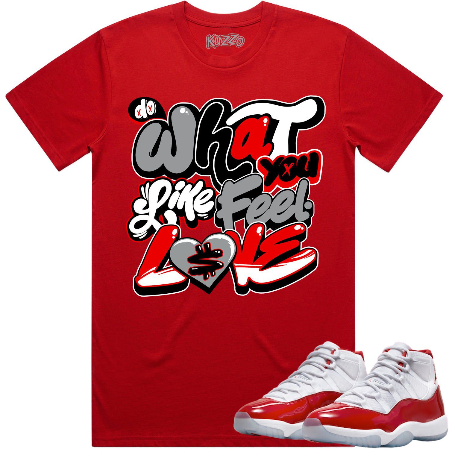 Cherry 11s Shirt - Jordan Retro 11 Cherry Shirts - Red Sauce