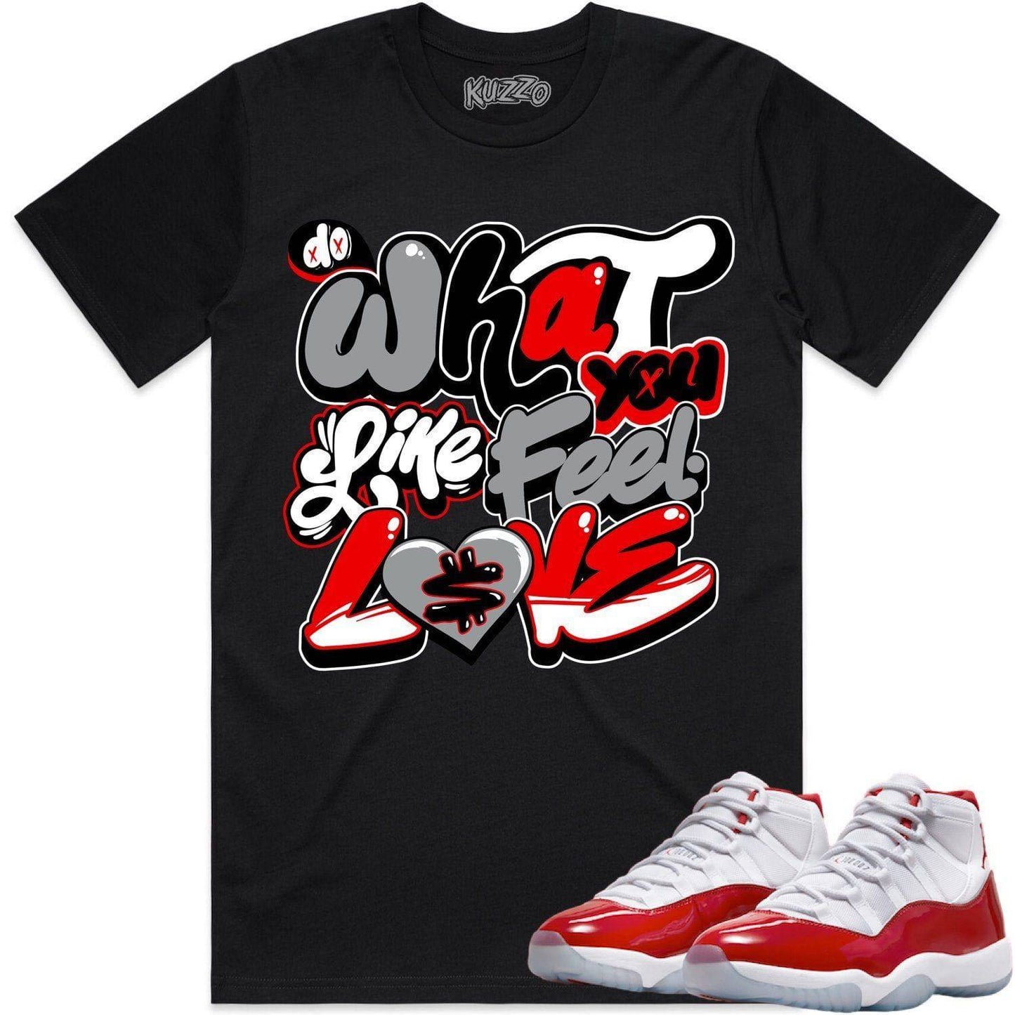 Cherry 11s Shirt - Jordan Retro 11 Cherry Shirts - Red Sauce