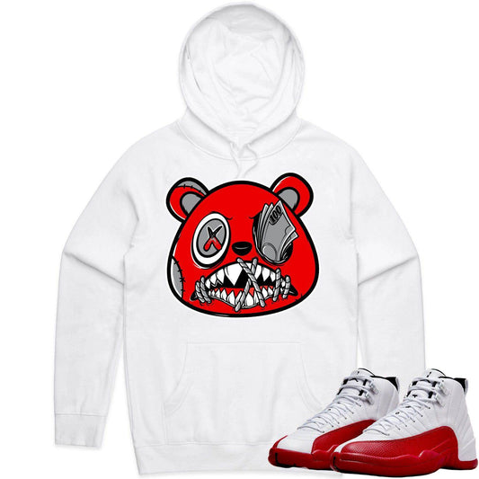 Cherry 12s Hoodie - Jordan Retro 12 Cherry Hoodie - Angry Money Talks