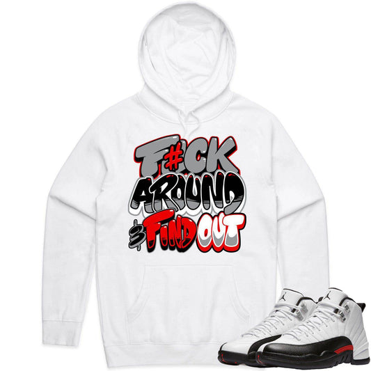 Cherry 12s Hoodie - Jordan Retro 12 Cherry Hoodie - Red F#CK