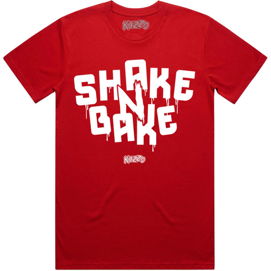 Cherry 12s Shirt - Jordan 12 Cherry Sneaker Tees - Shake Bake