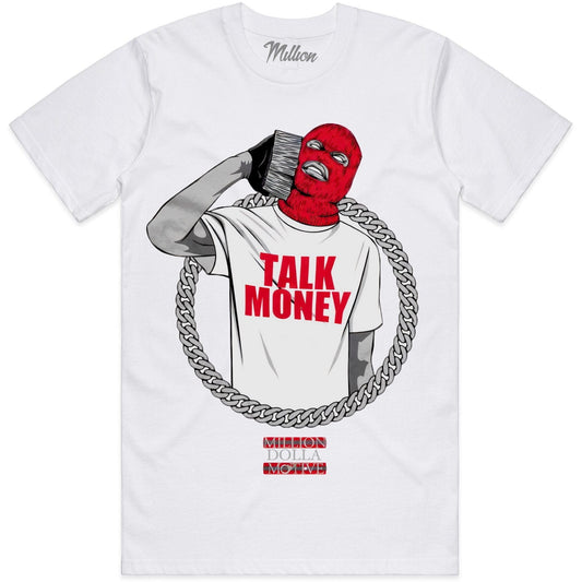 Cherry 12s Shirt - Jordan 12 Cherry Sneaker Tees - Talk Money