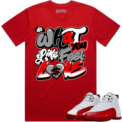 Cherry 12s Shirt - Jordan Retro 12 Cherry Shirts - Meant to Be