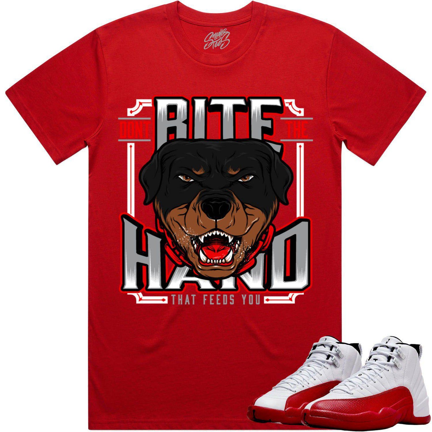 Cherry 12s Shirt - Jordan Retro 12 Cherry Shirts - Red Dont Bite