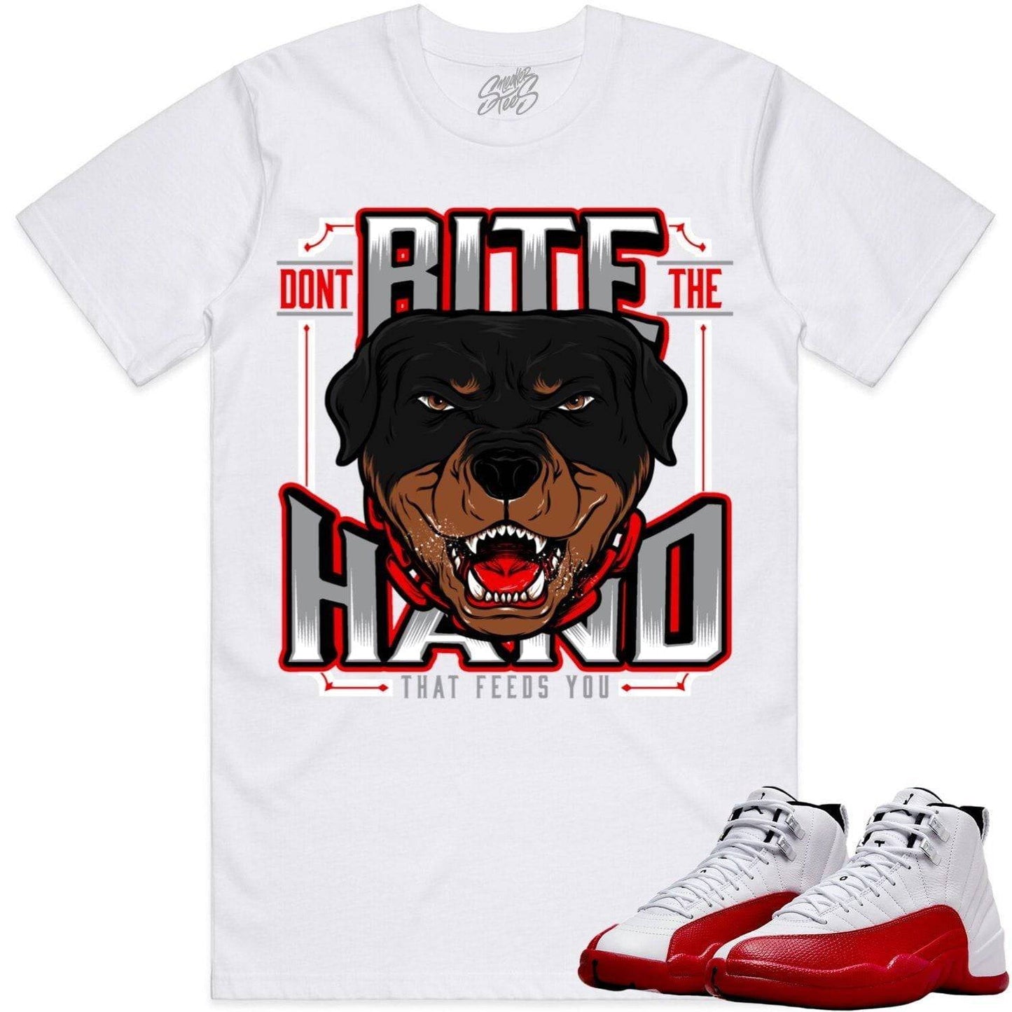 Cherry 12s Shirt - Jordan Retro 12 Cherry Shirts - Red Dont Bite