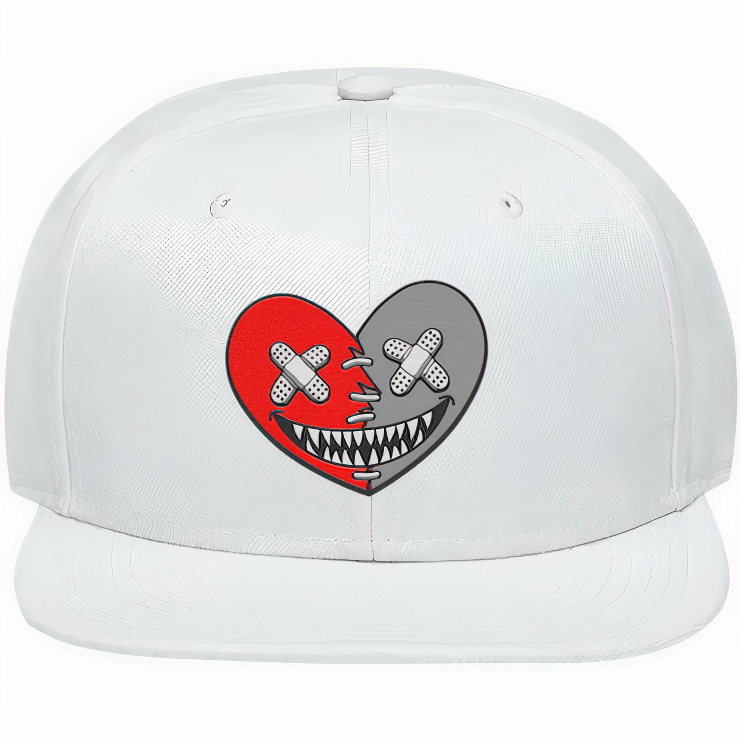 Cherry 12s Snapback Hat - Jordan 12 Cherry Hats - Heart