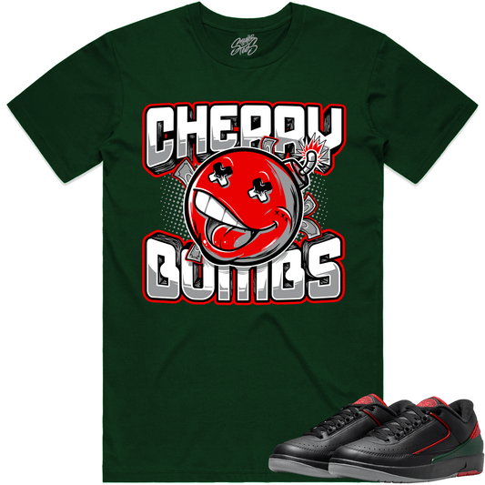 Christmas 2s Shirt - Jordan 2 Low Christmas 2s Sneaker Tees - Bombs